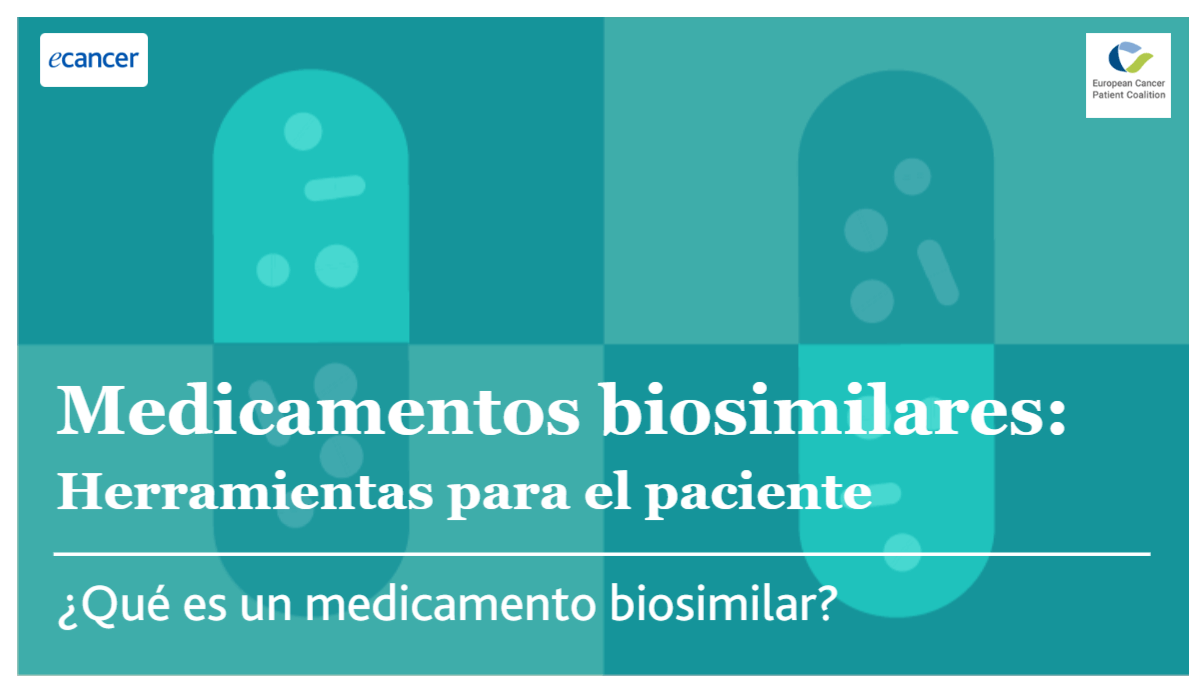 Medicamentos biosimilares: guía electrónica para pacientes