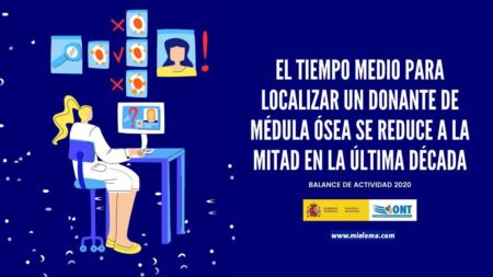 El tiempo medio para localizar un donante de médula ósea se reduce a la mitad en la última década