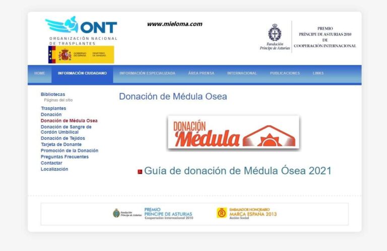 Guía de donación de Médula Ósea Guía de donación de Médula Ósea